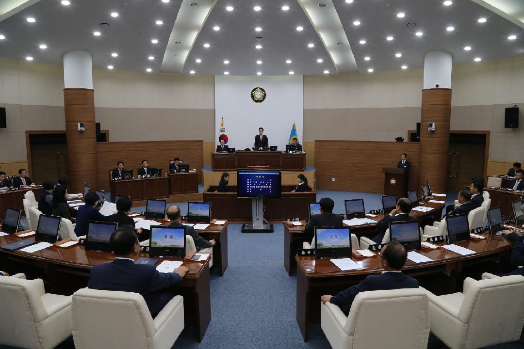 창원시 의회 제70회 임시회 개최1