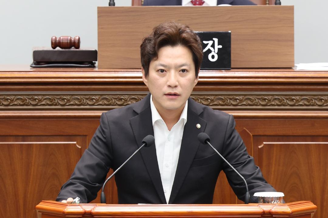 [5분 자유발언] 김영록 의원, 기후위기 ‘시원지붕’ 사업 확대 제안1