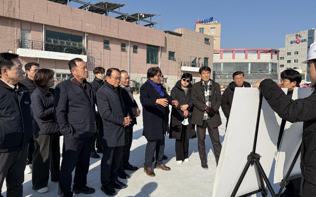 건설해양농림위, 진해지역 주요 사업 현장 방문2