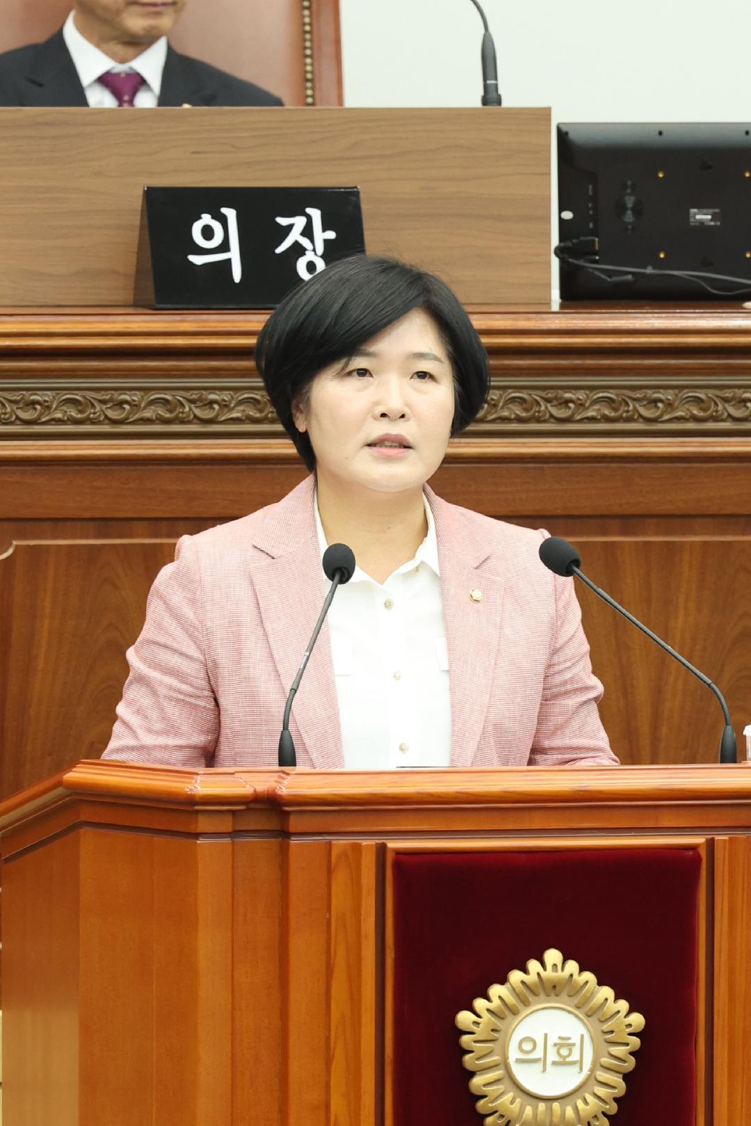 [5분 자유발언]이정희 의원 “대상공원 개발 이익은 불편 감내한 주민에”1