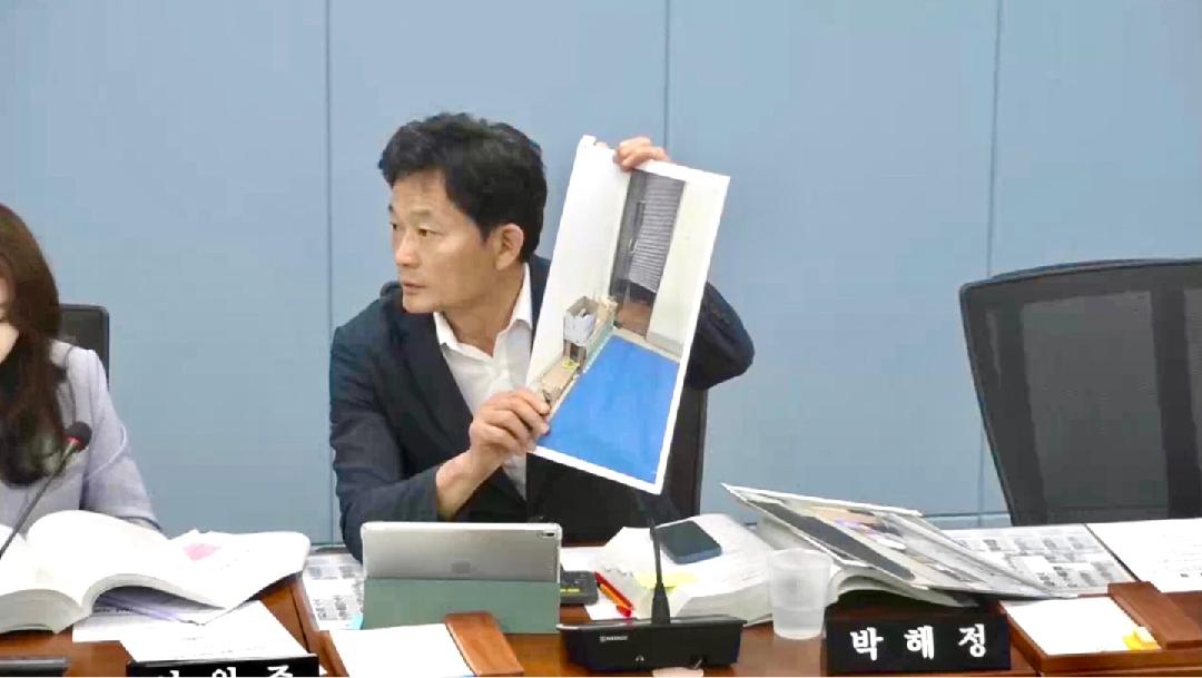 박해정 의원, 시립합창단 열악한 휴게·연습 공간 질타2