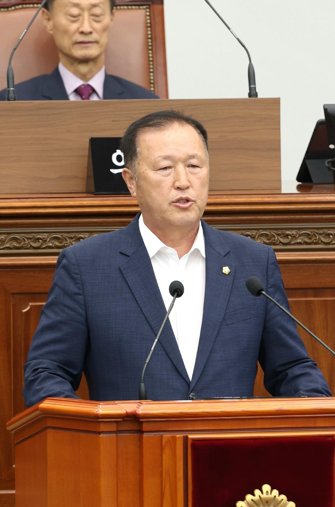 [5분 자유발언]백승규 의원 “민주전당 자문위 구성, 정치적 결단 필요”1
