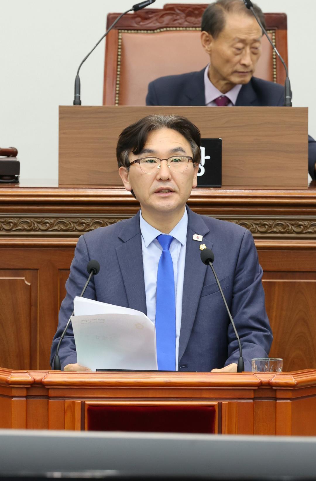 [5분 자유발언]전홍표 의원 “시내버스 요금 인상만큼 서비스도 혁신을”1