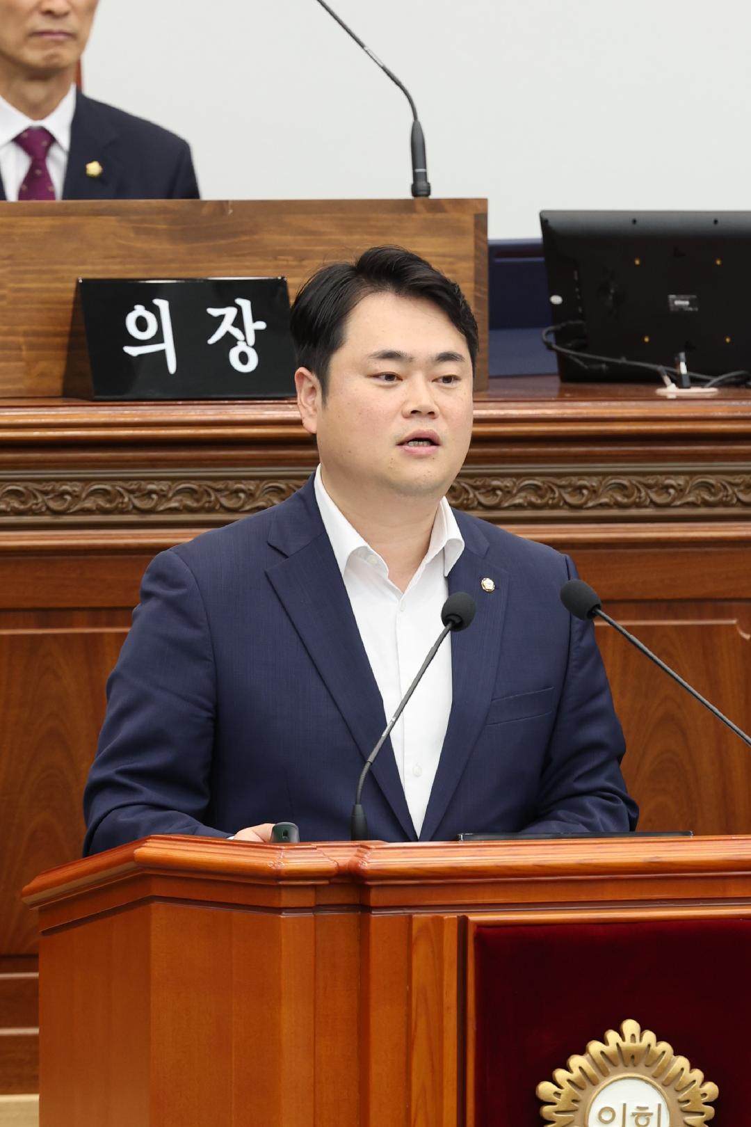 [5분자유발언]최정훈 의원, 진해변전소 옥내화 사업 원활한 추진 당부1