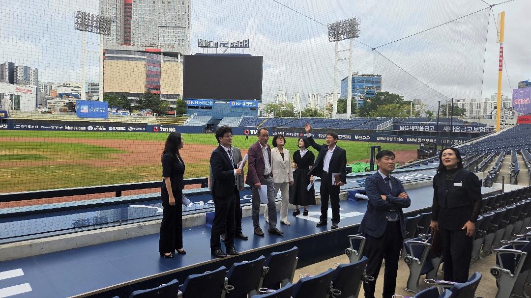 문화환경도시위, 창원NC파크 시설 개선 예산안 현장점검1