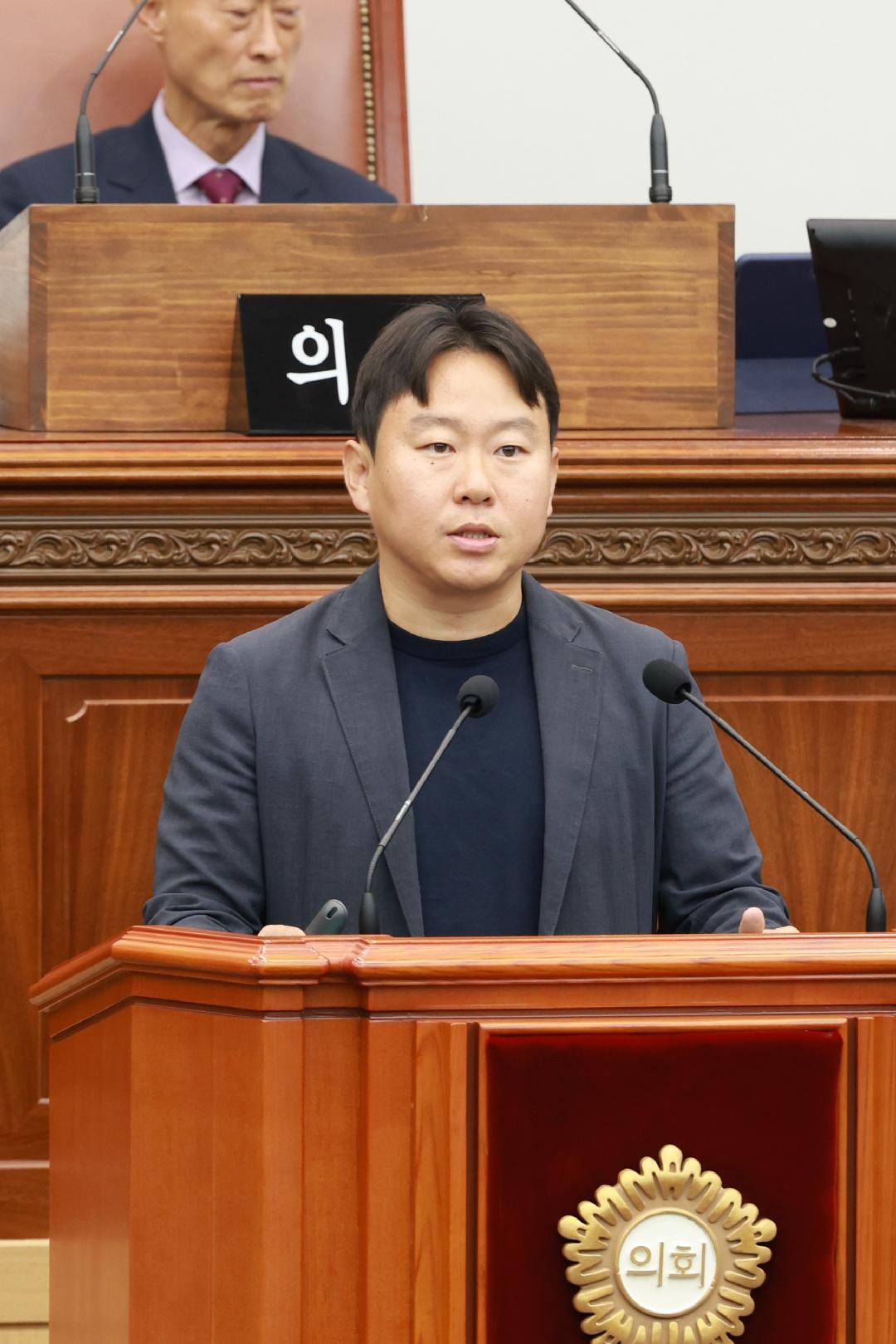 [5분 자유발언]박승엽 의원 “허성무 국회의원은 무엇을 위해 정치하나”1