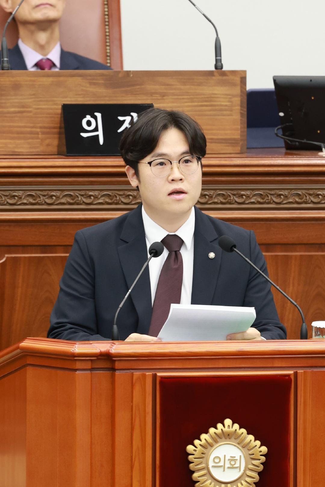 [5분 자유발언]진형익 의원, 의창·성산지역 노인복지관 분관 필요성 강조1