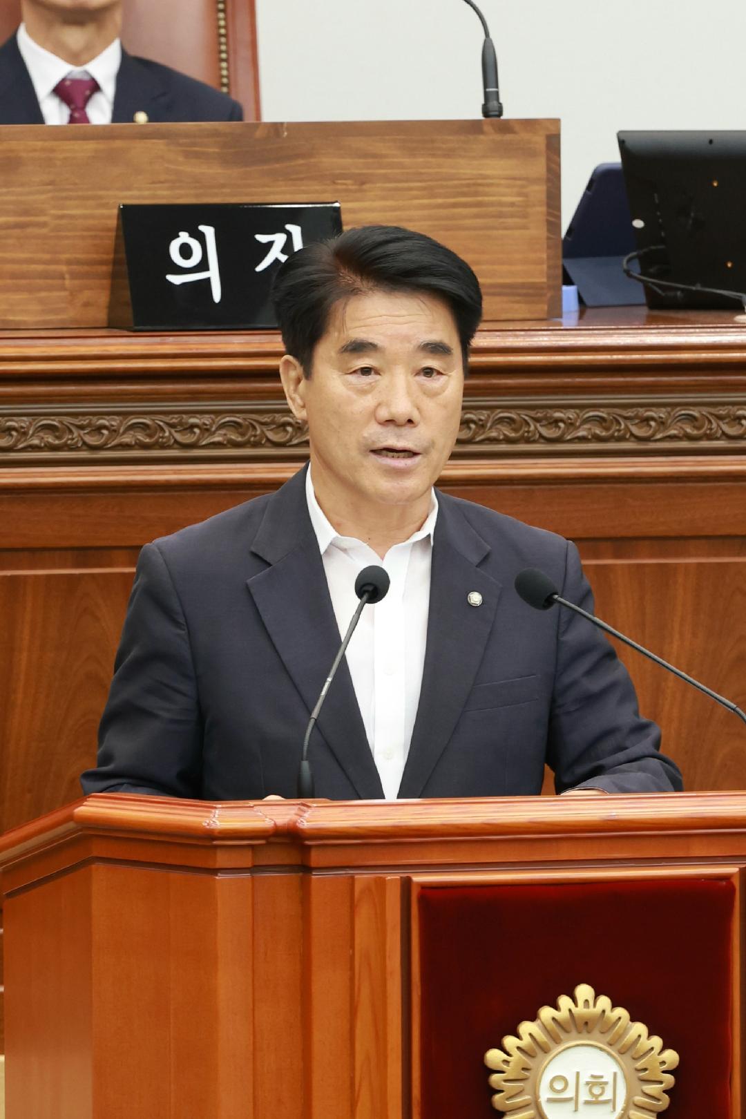 [5분 자유발언]이천수 의원 “진북면 금산리 편백림, 치유관광 조성해야”1