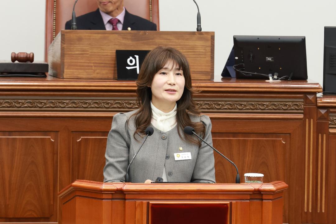 [5분자유발언]오은옥 의원, 초고령사회 ‘재택의료센터’ 필요성 강조1