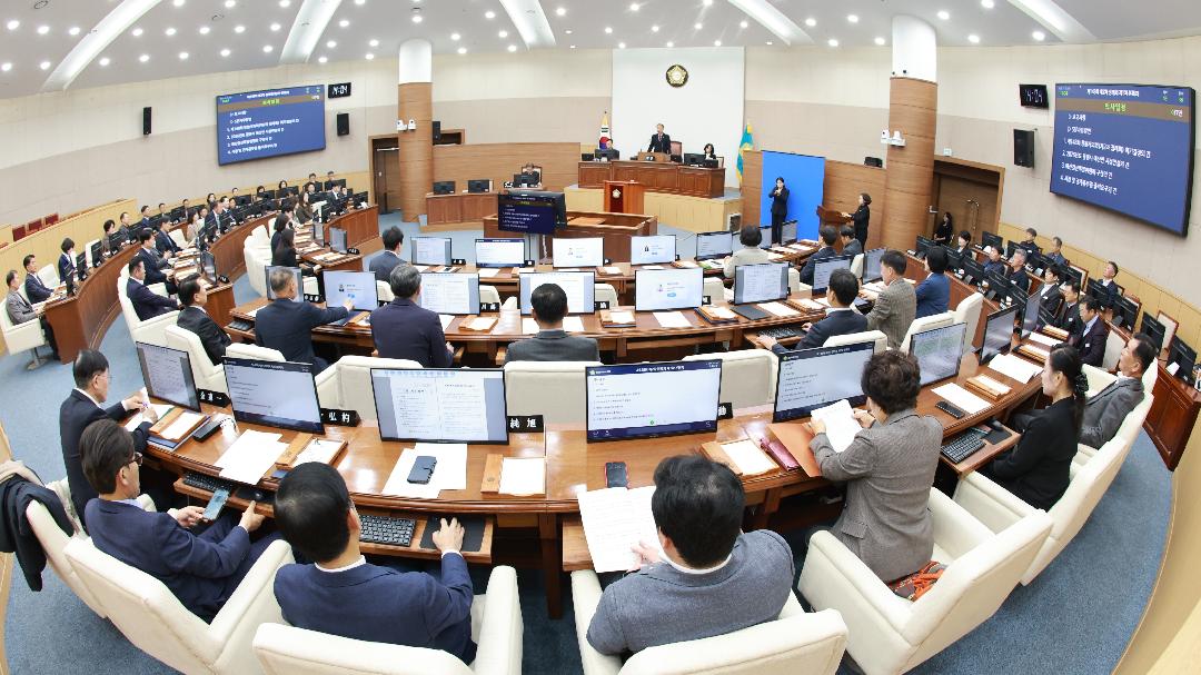 제148회 정례회, 2026년도 예산안 심의...민생 회복 강조1