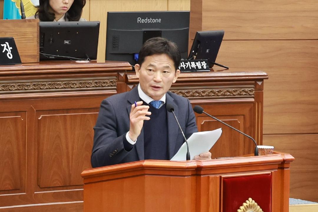 [시정질문]박해정 의원 “재활용처리단지 입찰 평가항목 변경 의문”1
