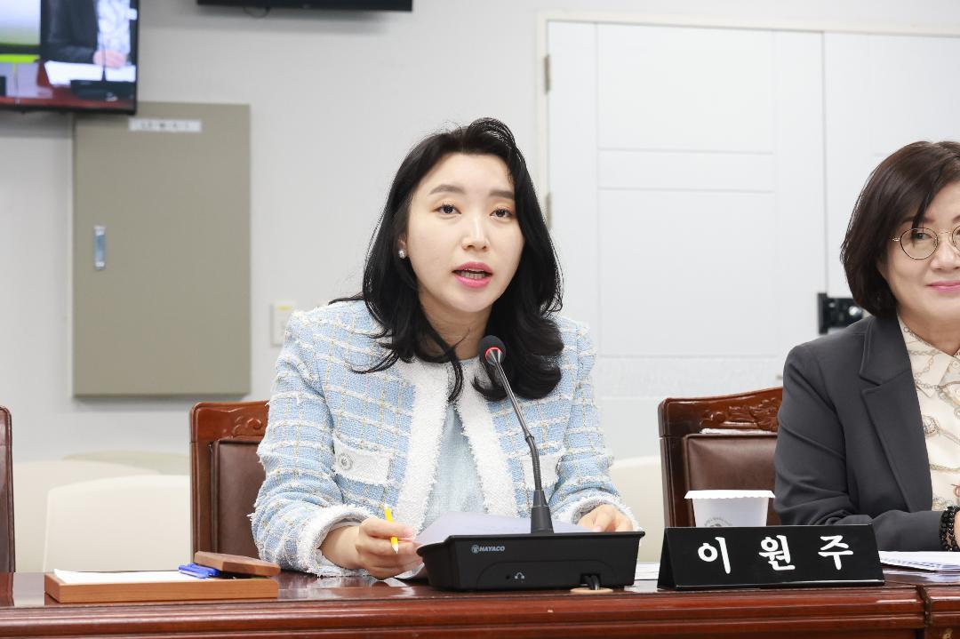 [조례안] 이원주 의원, 문화 사각지대 해소 정책 추진1