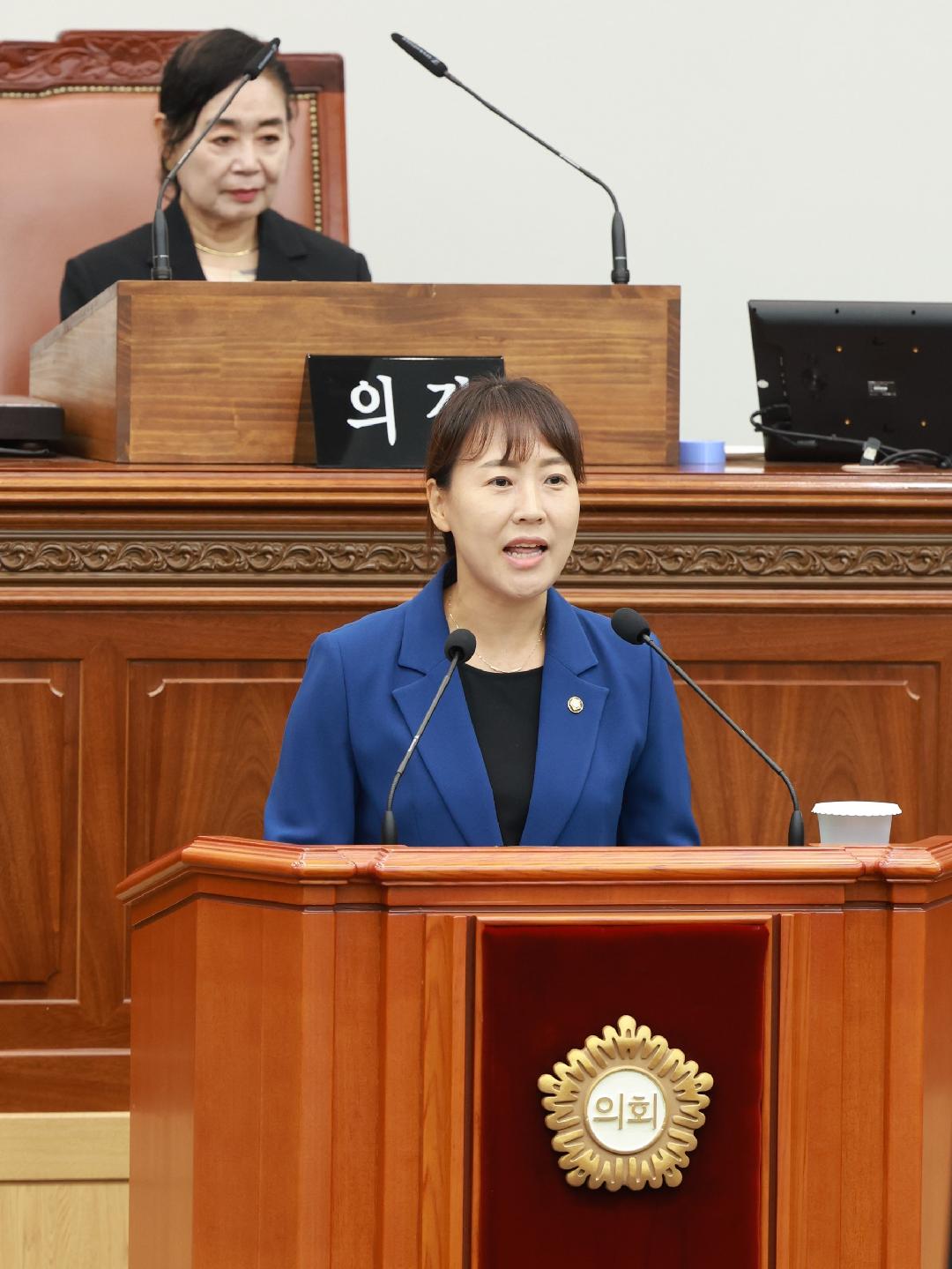 [5분자유발언] 박영주 의원, “공약은 시민과의 약속...책임 행정 촉구”1