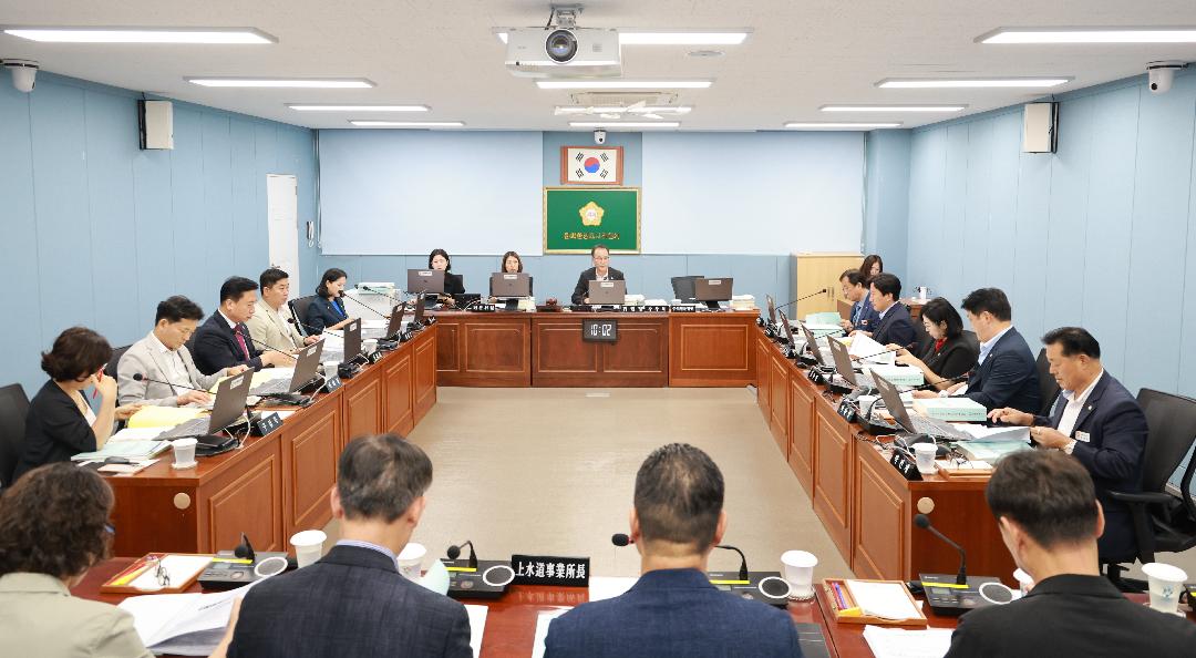 창원시의회 문화환경도시위, 제1회 추경안 예비심사 돌입1