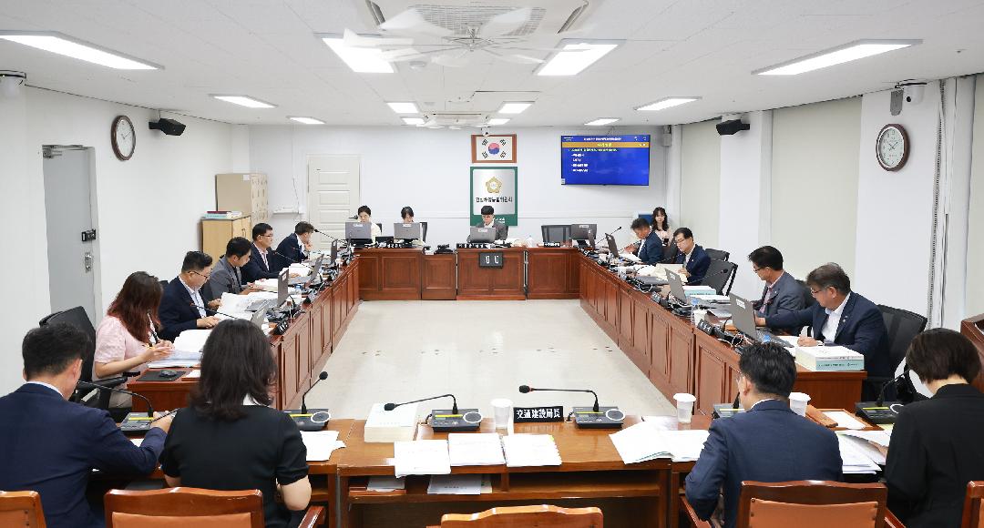 창원시의회 건설해양농림위, 제1회 추경예산안 심사 마쳐1