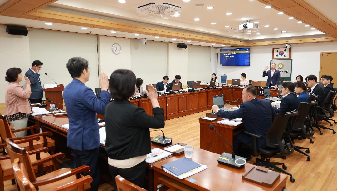 5대 첫 행정사무감사 마무리...시민 눈높이서 현안 점검1
