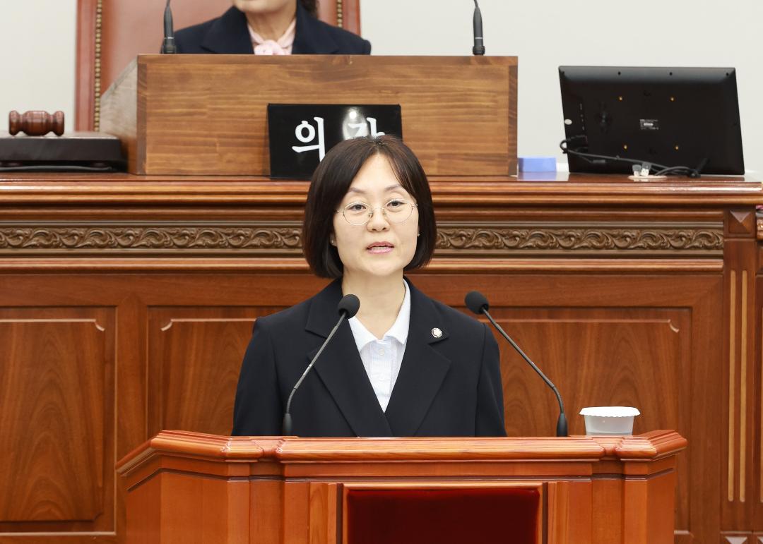[5분자유발언] 곽은정 의원 “원스톱 통합 민원 시스템 구축해야”1