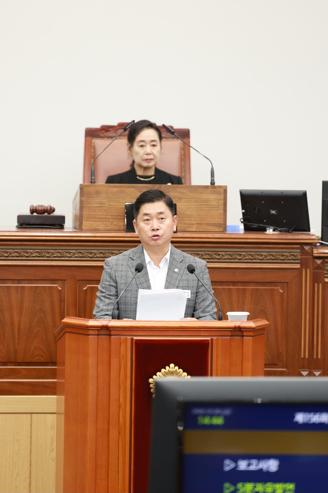 [5분 자유발언] 강길순 의원, 어린이보호구역 시간제 속도제한 확대해야1
