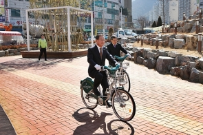 내서 누비자 시범구축 개통식(2011.02.21)