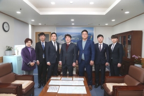 마산청소년회의소 회장단 방문(2019.02.20)