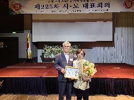 지방봉사 의정상 수상