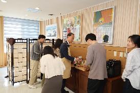 직원 휴게실 오픈식