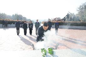 신년 충혼탑 참배