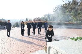 신년 충혼탑 참배