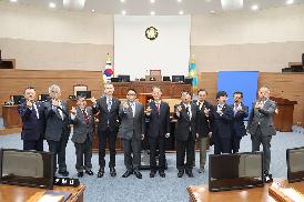 구레시의회 방문단 환영 만찬(정법사)