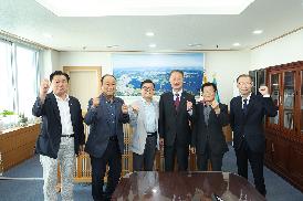 창원시노인회 임원 방문