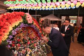 성주사 전야 연등법회