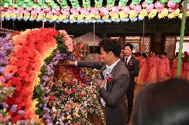 성주사 전야 연등법회