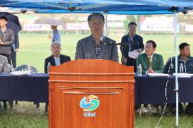 경남연합일보배 실버축구대회 개회식