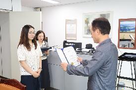 임기제 공무원 임용장 수여식