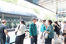 S-BRT 정류장 현장방문