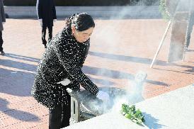 의장단 신년 충혼탑 참배