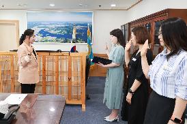 7월 수시인사 발령장 수여식