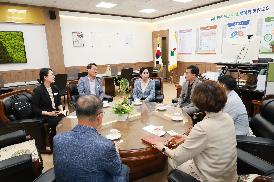 창원교육지원청 방문
