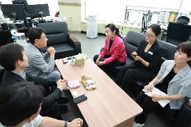 KNN 경남본부 방문