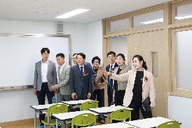 진해중학교 개교식
