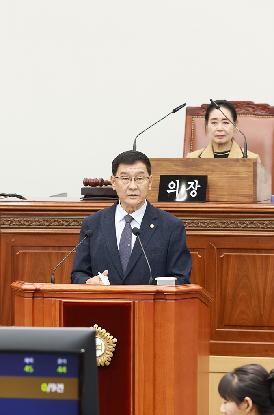 제155회 정례회 제1차 본회의(5분발언 사진모음)
