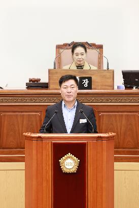 제155회 정례회 제1차 본회의(5분발언 사진모음)